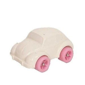 Viking Vintage VW Volkswagon Beetle Bug Toy Diecast White Made In Sweden